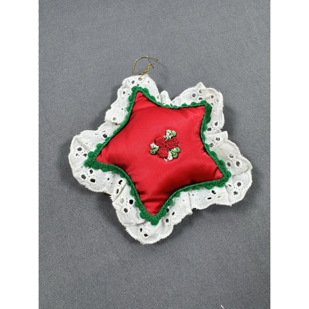 Vintage Handmade Star Ornament